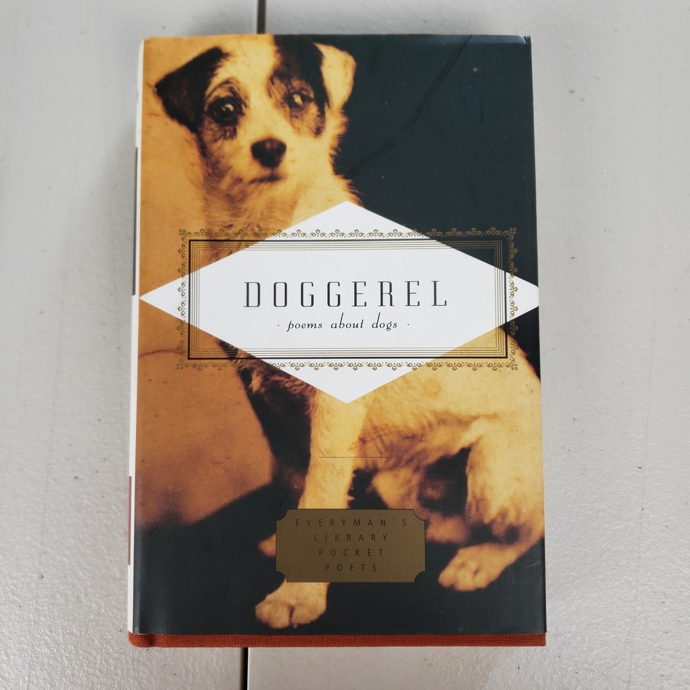Doggerel Poems About Dogs Everyman's Library Pocket Poets Hardcover 2003 Book